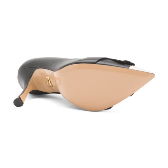 BEAUTIISOLES Made In Italy Leather Octavia Pumps - Picture 3 of 3